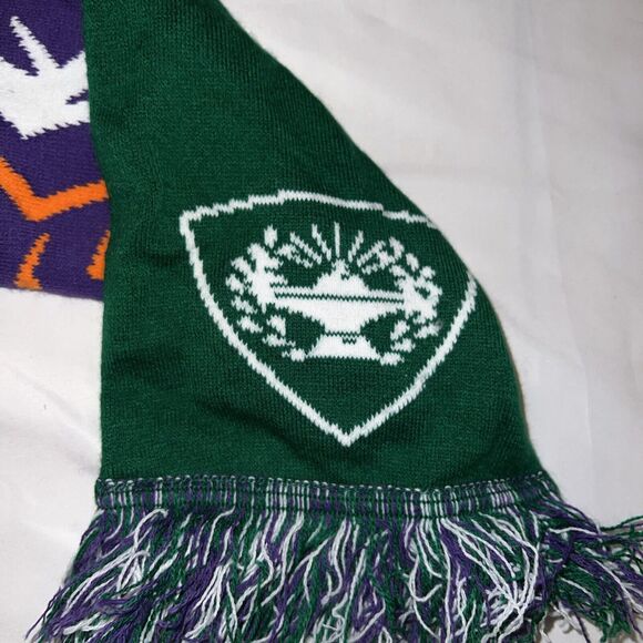 Hobart and William Smith Colleges Adult Scarf Double-Sided Herons/Statesmen - Picture 7 of 9
